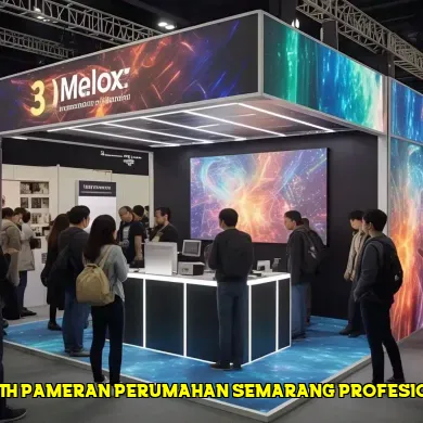 booth pameran perumahan semarang profesional